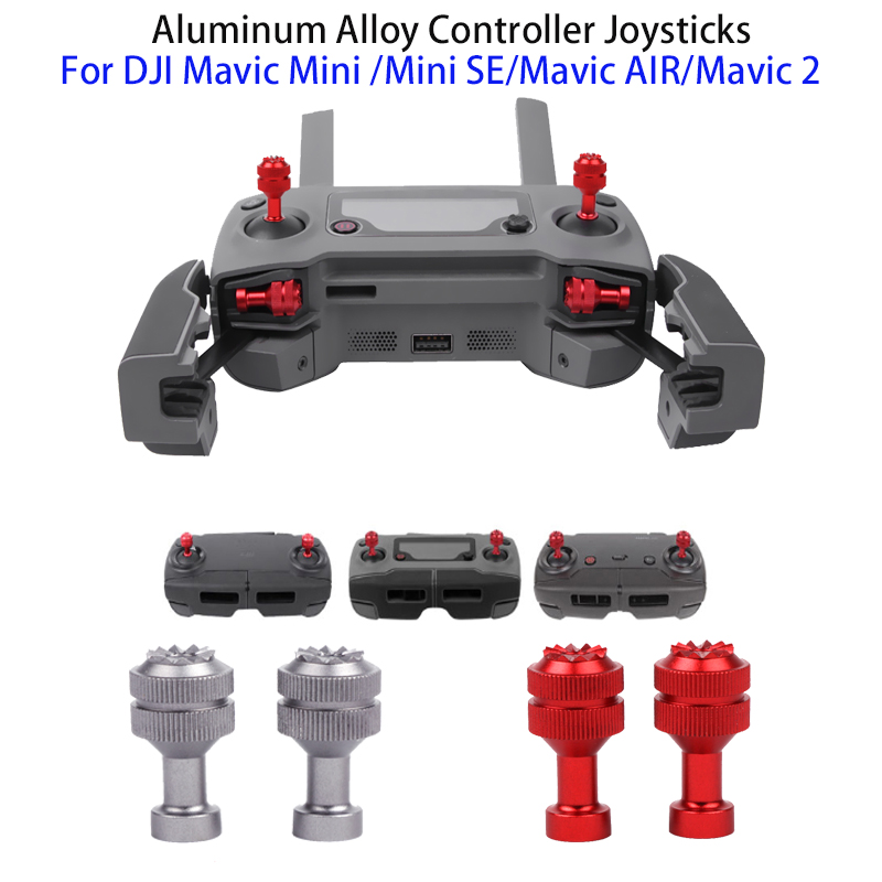 Drone Tablet Mount - DJI MINI SE 合金コントロールスティック親指ロッカージョイスティックレバー DJI Mavic