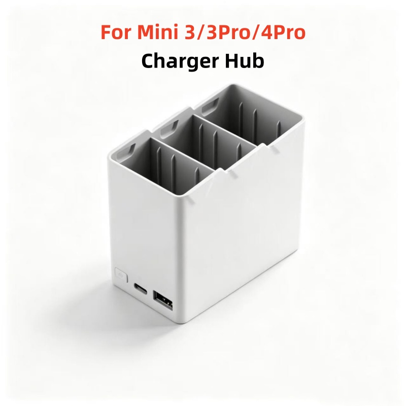 Drone Charging Hub - ミニ 3 プロオリジナル充電器ハブドローンアクセサリー双方向充電ハブ DJI ミニ 3/3Pro/4Pro