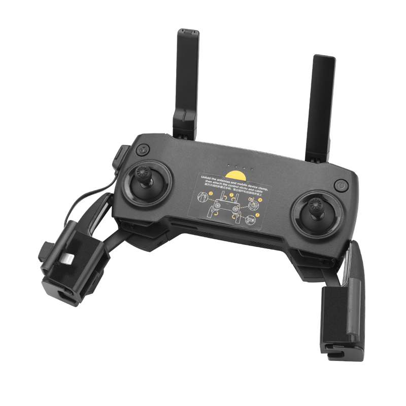 ブラックリモコンマウント電話ケースホルダースタンドブラケット - Drone Carrying Case のレビューと価格
