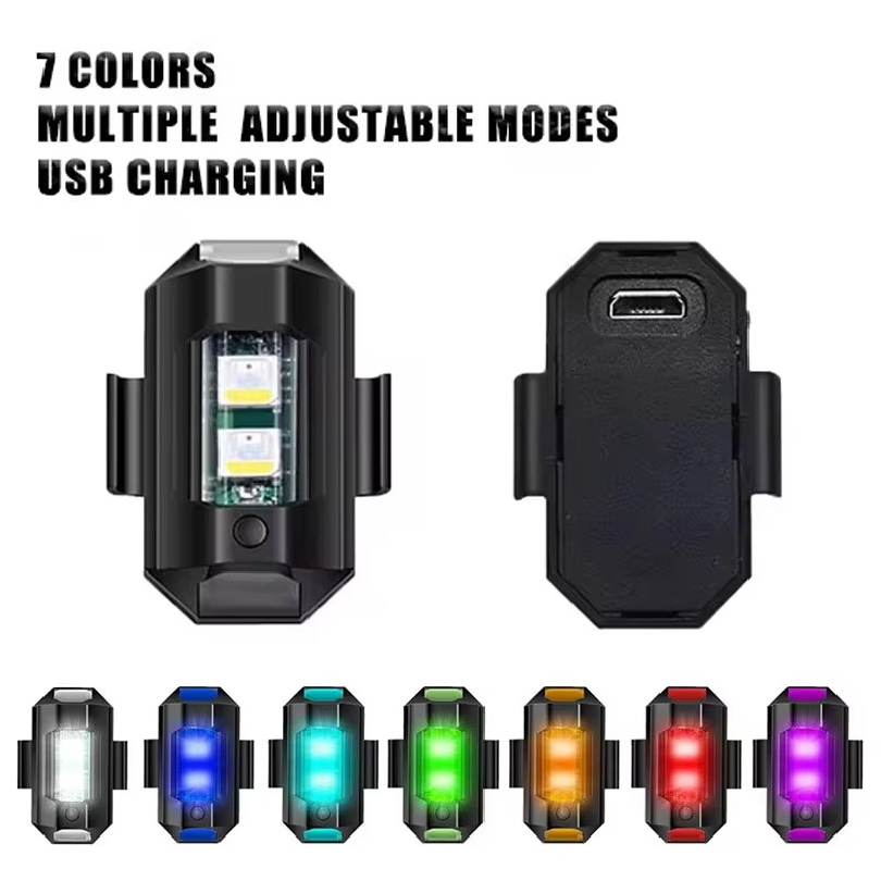 ユニバーサルLEDストロボライト バイク用衝突防止警告灯 U - Drone Strobe Light のレビューと価格