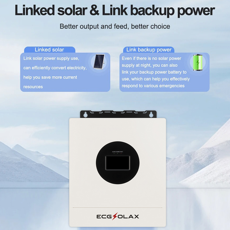ECGSOLAX 7KW ハイブリッドソーラーインバーター  - Drone Solar Charger のレビューと価格
