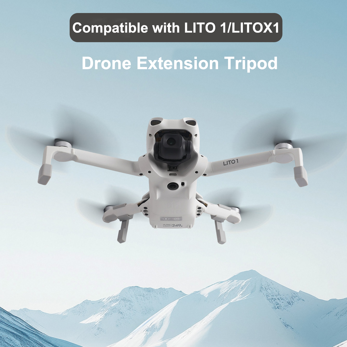 DJI LITO 1 LITO X1 ドローン用ランディング - Drone Propeller Holder のレビューと価格