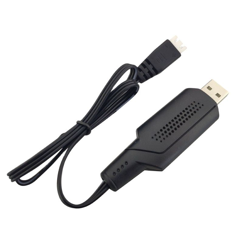 7.4V 2S USB 高速充電ケーブル 過充電保護付き R - Drone Battery Charger のレビューと価格