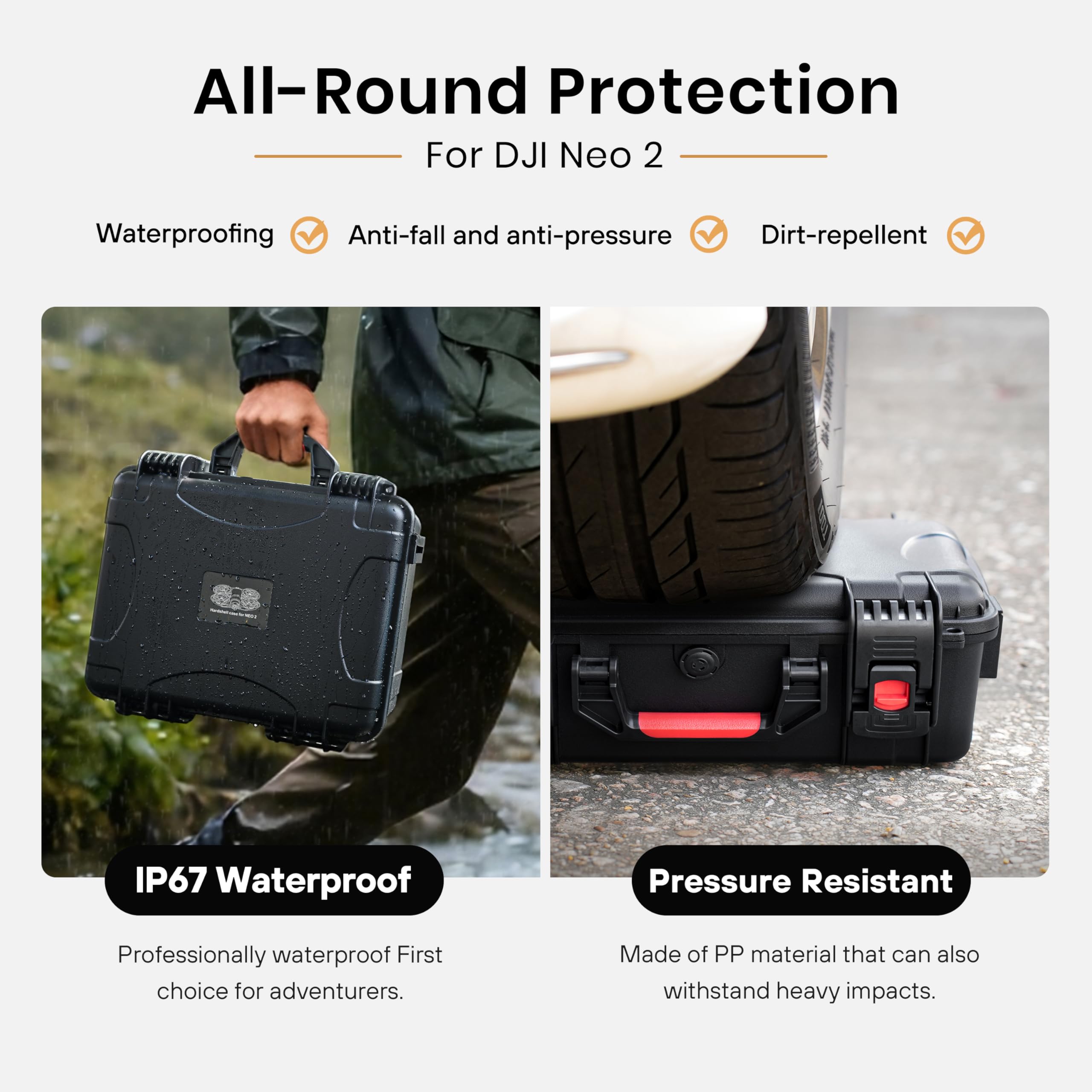 STARTRC DJI Neo 2ドローンアクセサリー用防水 - Drone Joystick Cover のレビューと価格