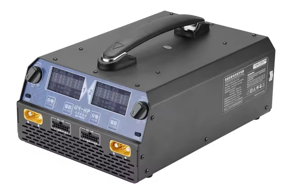 EV-PEAK U4-HP 2400W 25A デュアルチャ - Drone Battery Charger のレビューと価格